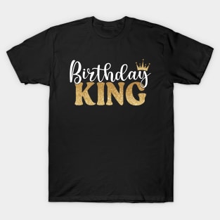 Birthday King Crowned T-Shirt